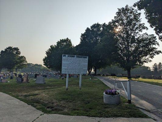 St Johns Cemetery, Collinsville