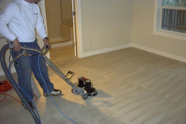 Carpet Cleaning with 
 ROTOVAC