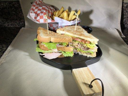 Cuban Club Sandwich