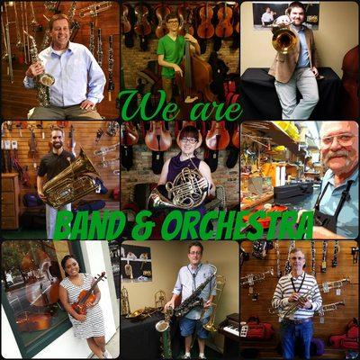 We are the specialists because we PLAY the instruments we SELL. We can answer your questions.