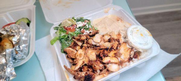 Chicken Shawarma combo plate