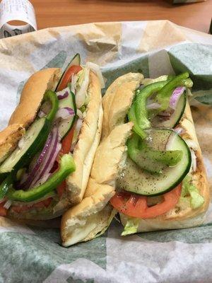 Veggie sub