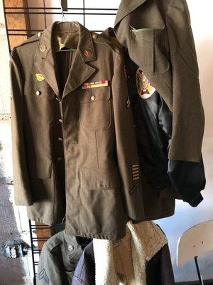 Military Uniforms Section