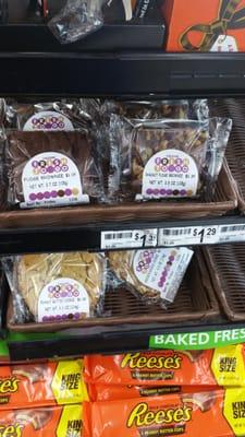 Fresh Brownies $1.39 & 2 large cookies for $1....Excellent deal!