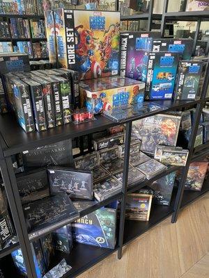 Carrying the most popular tabletop miniature games!  Warhammer, Marvel Crisis Protocol, Fallout Wasteland Warfare, etc.