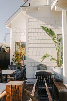 Outside patio