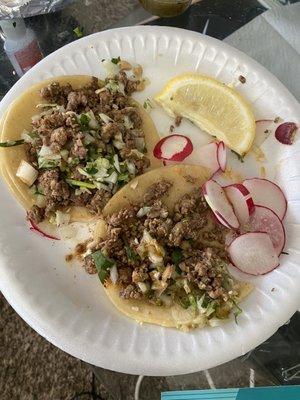 Asada tacos