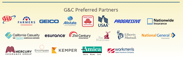 Just a few of G&C's insurance partners.