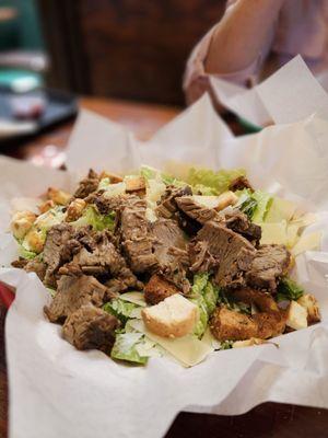 Steak salad