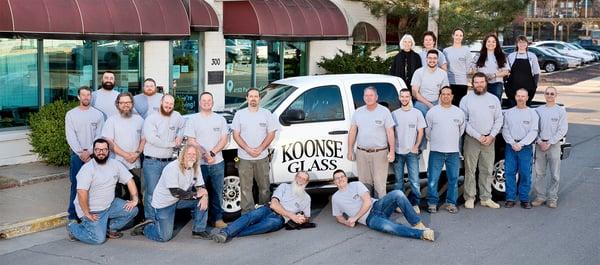 Koonse Glass & Village Glass Team 2016