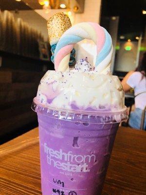 Yummy ube shake