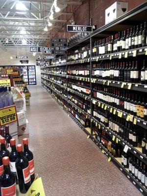 Aisles and Aisles of Wine