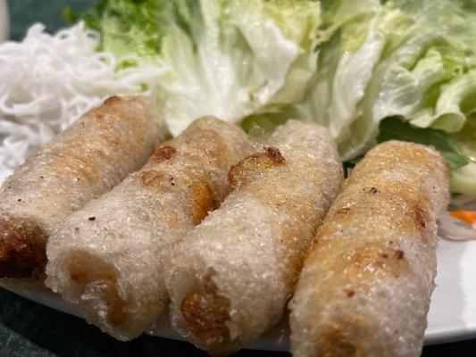 Spring rolls are always fantastic