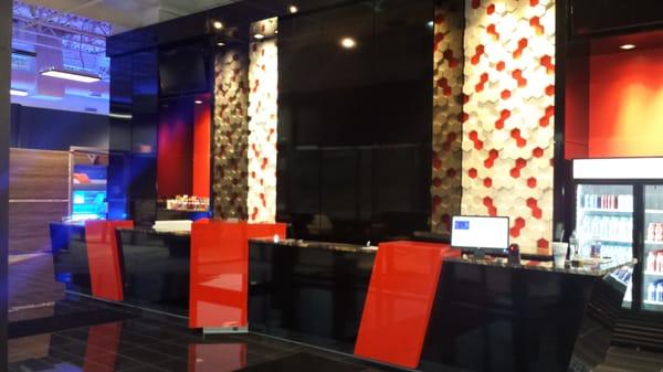 Front Desk area