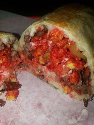 Hot Cheeto Burrito