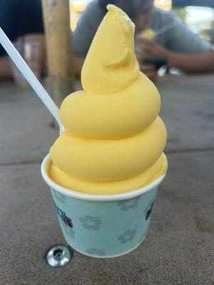 Pineapple Dole Soft Serve