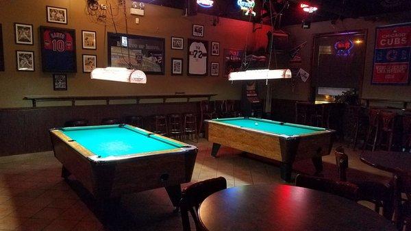 Pool tables