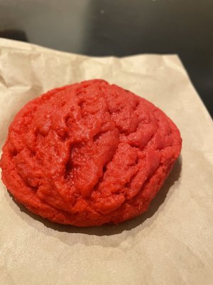 Red velvet cookie