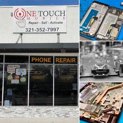 One Touch Mobile Repairs all Smart Devices.
Come in today with your iPhone or Samsung Devices we have you covered.