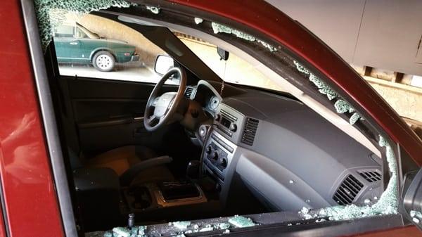 Car broken into in march