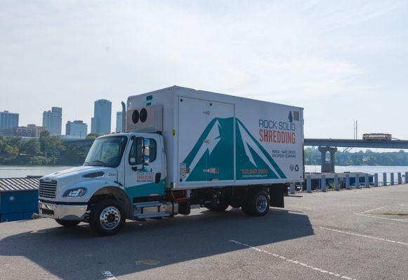 Rock Solid Shredding Truck