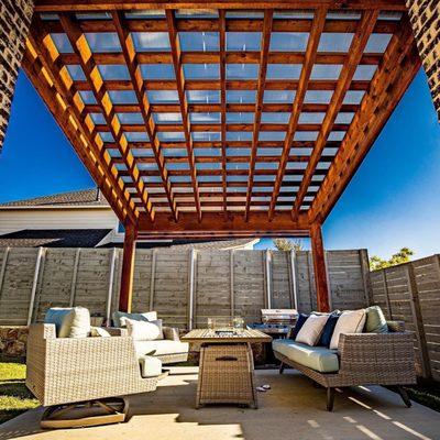 Pergola cover!