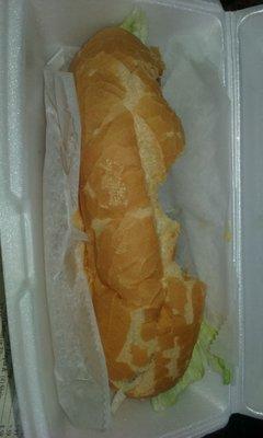 look very closely at this bread and you see the mole this bread was so hard all my teeth and gums with f****** hurting