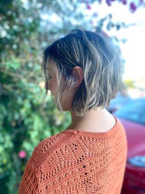 Post wedding chop done by Kayla