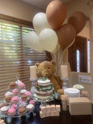 Dessert Table Bear Bouquet!