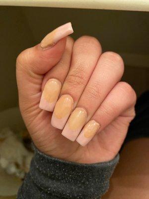 Sloppy French tip set