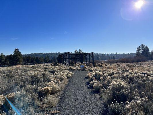 Camp Polk Meadow Preserve - interpretive trail