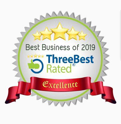 We were voted Best Business of 2019. Thank you to all our great customers.