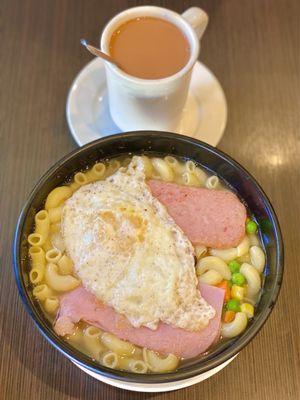 club macaroni / 公司通心粉, hong kong style milk tea / 巷式奶茶 (10/2023)