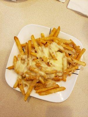 Baked Fries with Mozzarella