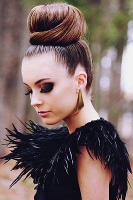 Beautiful up do!