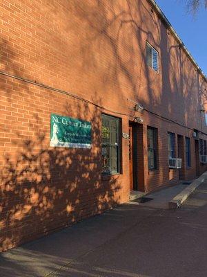 Shop front and entrance