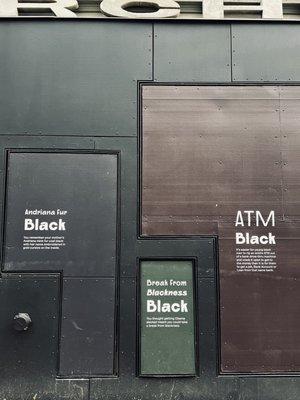 ATM and Break from Blackness Black