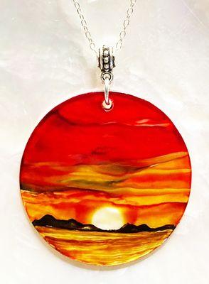 Desert Sunset Pendant