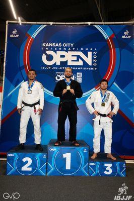 Professor Victor placed second at tournament