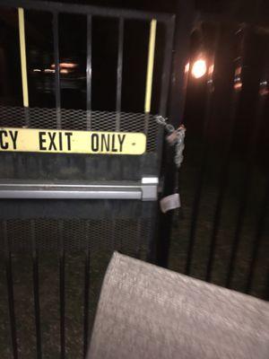 Messed up place they padlock there emergency EXIT!!!!!!  Grumpy bartenders never going there again