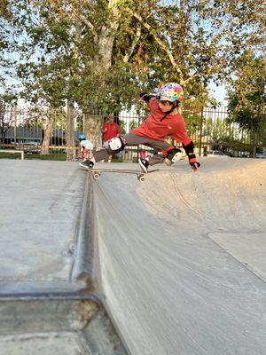 3rd grade shredder! Thanks Pacific Skate School...