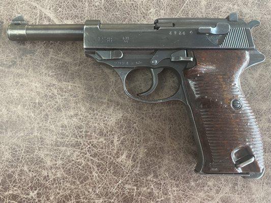 Walther P.38 9mm Pistol with all the proof marks