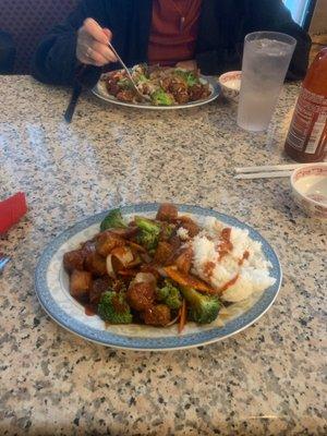 Mandarin tofu