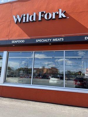 Exterior of the store which is at a busy intersection off Fairbanks