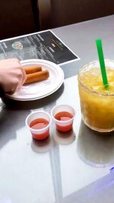 Lumpia & margarita