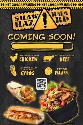 Coming Soon, 
Fresh, Healthy, Modern Mediterranean food,