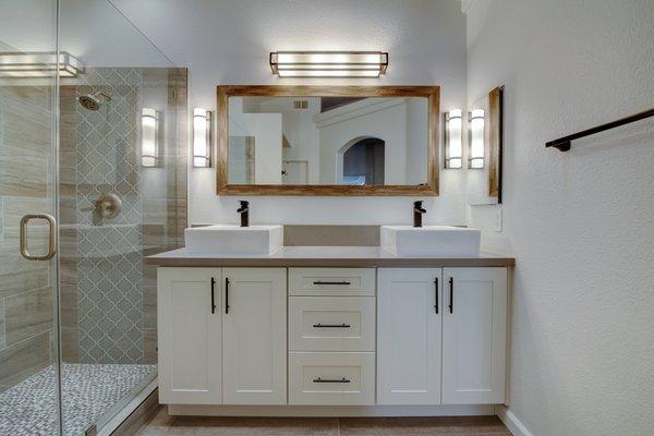 Oct. 2018 Aliso Viejo bathroom - complete gut & remodel #2