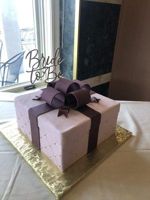 Bridal shower cake