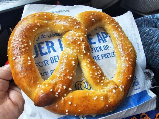 Original salted pretzel