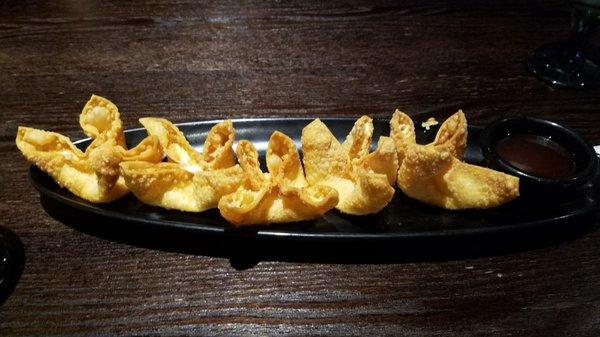 The fried wonton appetizer!